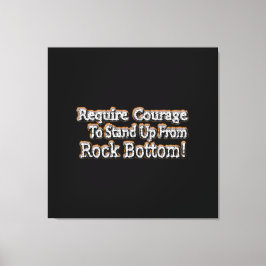 Lienzo "Requerir Valor" Diseño Cuto. ¡Hazte con una en Za