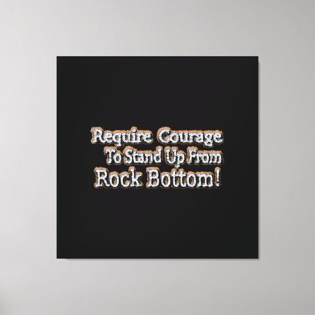 Lienzo "Requerir Valor" Diseño Cuto. ¡Hazte con una en Za (Anverso)