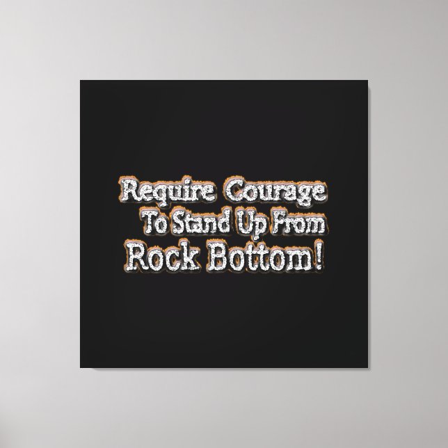 Lienzo "Requerir Valor" Diseño Cuto. ¡Hazte con una en Za (Anverso)