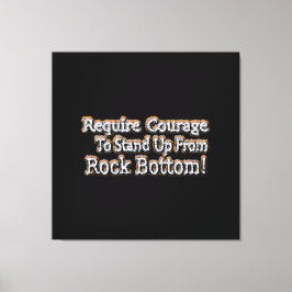 Lienzo "Requerir Valor" Diseño Cuto. ¡Hazte con una en Za