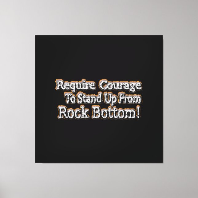 Lienzo "Requerir Valor" Diseño Cuto. ¡Hazte con una en Za (Anverso)