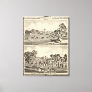Lienzo Residencias de la justicia de Jamaica