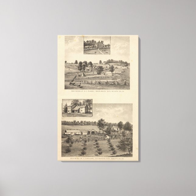 Lienzo Residencias de Ramsey, Williams (Anverso)