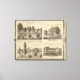 Lienzo Residencias en Linn y Desoto, Dallas Co, Iowa