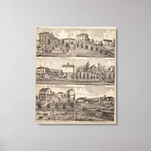 Lienzo Residencias en Rochester y en Dodge, Minnesota