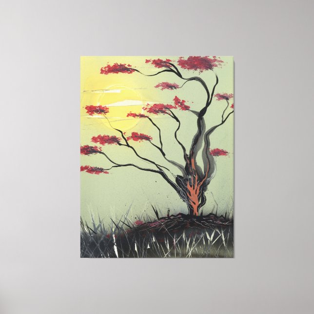 Lienzo Residuos en la luz del sol (Anverso)