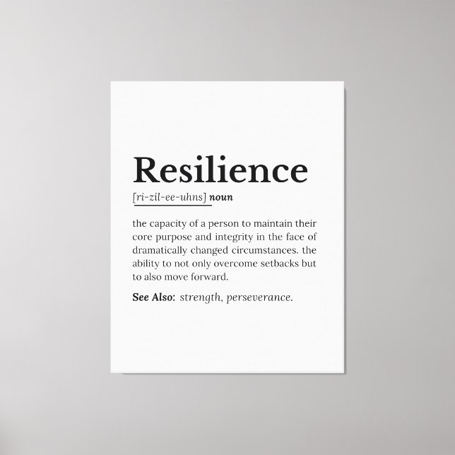 Lienzo Resiliencia: El poder de la perseverancia (Anverso)