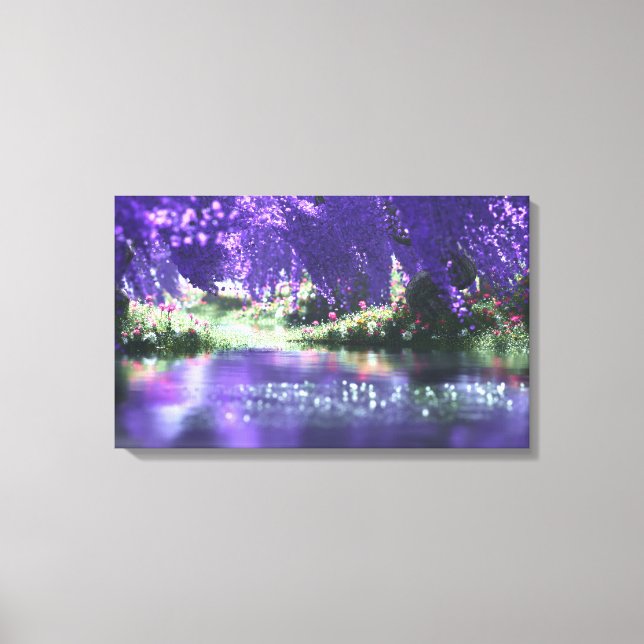 Lienzo Respiración de la primavera (Anverso)