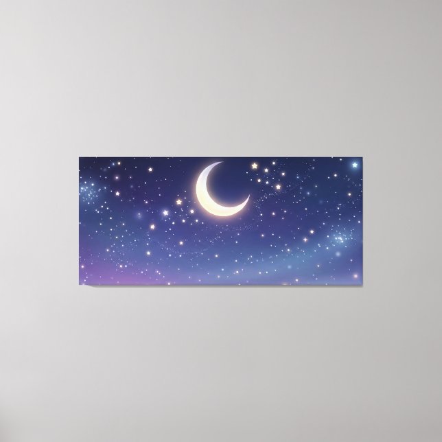 Lienzo Resplandor Soñador Nocturno (Anverso)