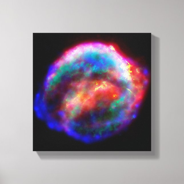 Lienzo Resto de supernova de Kepler Foto del espacio de l (Anverso)