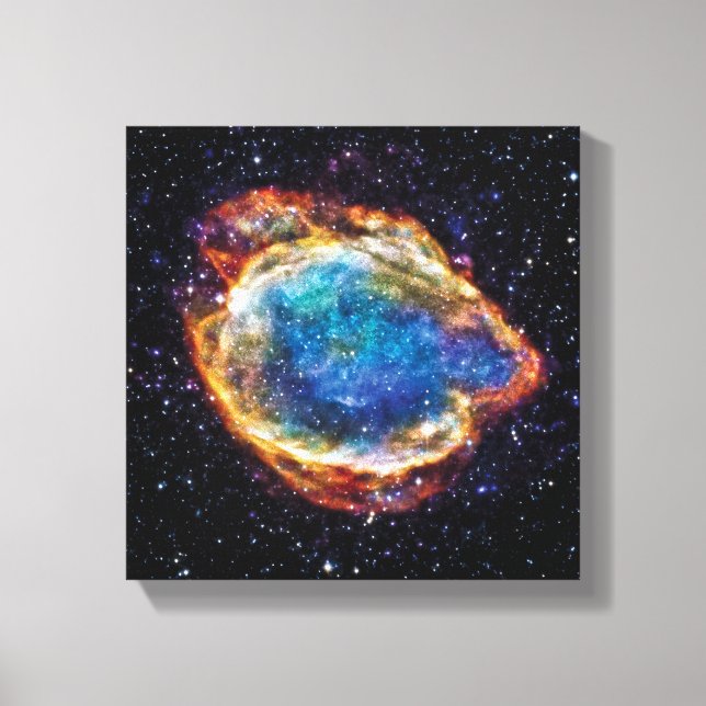 Lienzo Resto de Supernova G299.2-2.9 Foto Espacial de la  (Anverso)