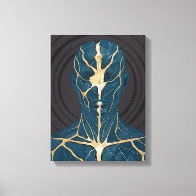 Lienzo Restored I B – Healing and Balance Art (Anverso)