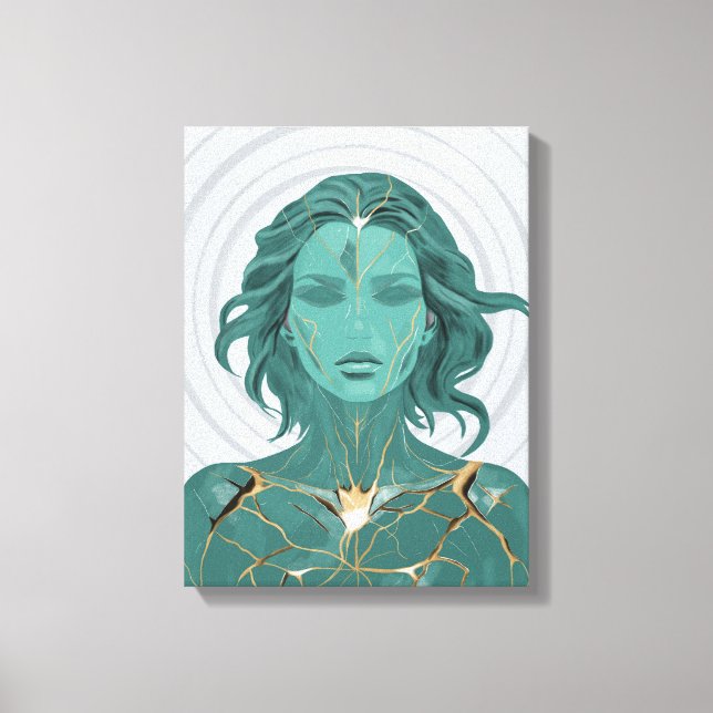 Lienzo Restored II A – Healing and Balance Art (Anverso)