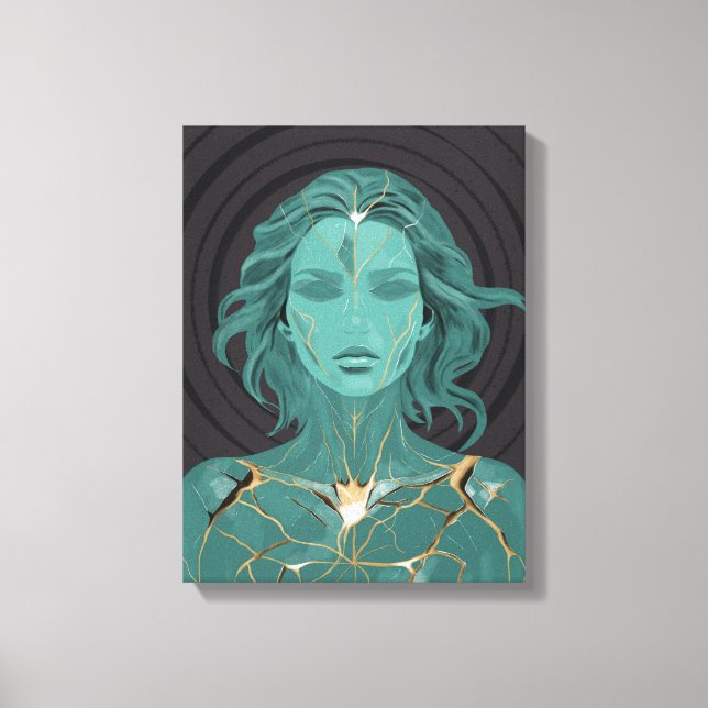 Lienzo Restored II B – Healing and Balance Art (Anverso)