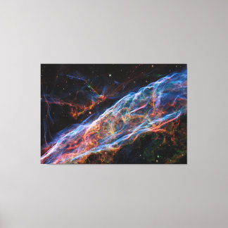 Lienzo Restos de Supernova de la Nebulosa del Velo Telesc