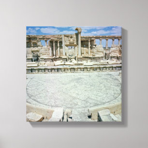 Lienzo Restos del teatro