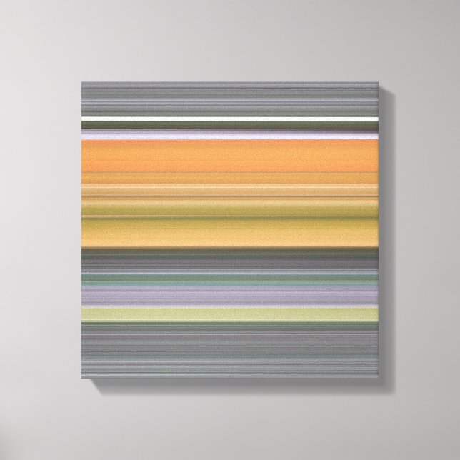 Lienzo Resumen #1: Amarillo y gris (Anverso)