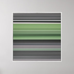 Lienzo Resumen #1: Verde oliva y gris