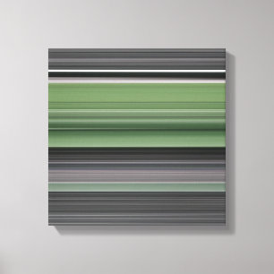 Lienzo Resumen #1: Verde oliva y gris