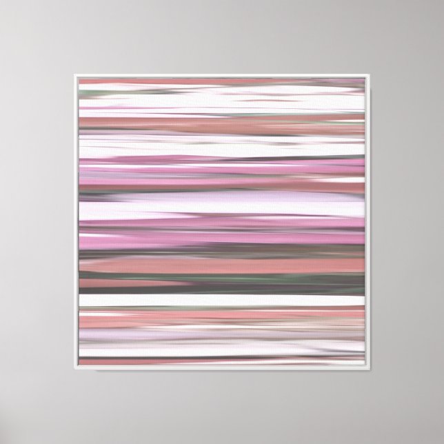 Lienzo Resumen #2: desenfoque rosa (Anverso)
