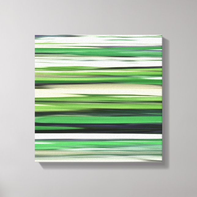 Lienzo Resumen #2: Desenfoque verde (Anverso)