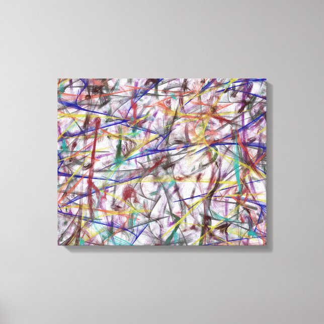 Lienzo Resumen 432 de Kristalin Davis (Anverso)