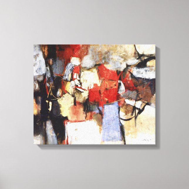 Lienzo Resumen 58 1964 0008 de Jose T Joya (Anverso)