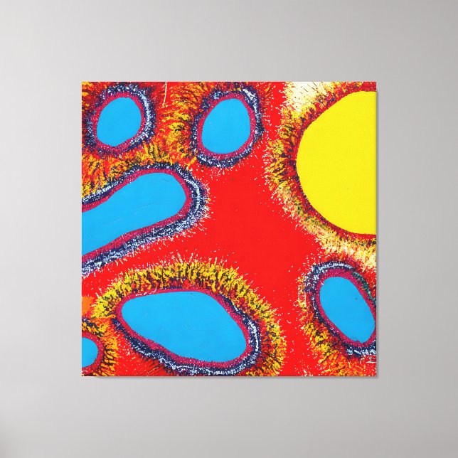 Lienzo Resumen aborigen Art Vol. 12 (Anverso)