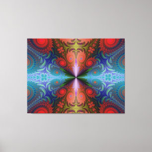 Lienzo Resumen Art Fractal Canvas Art