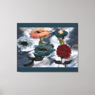 Lienzo Resumen Art Watercolor Floral