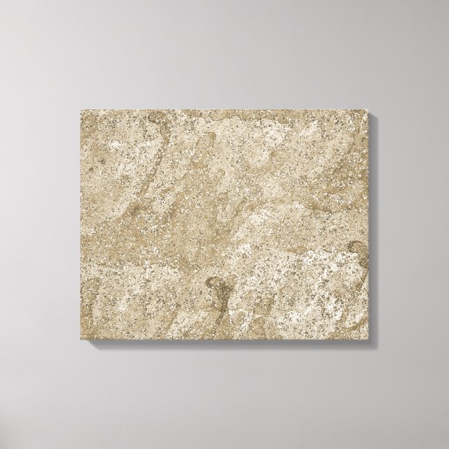 Lienzo Resumen de acuarela de oro (Anverso)