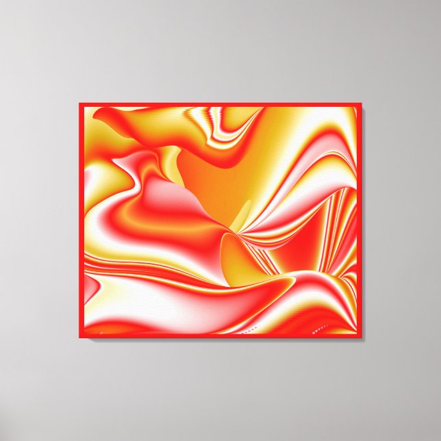 Lienzo Resumen de amor y oro en 3D Rainbowart (Anverso)