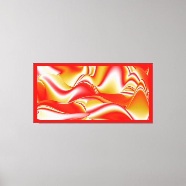 Lienzo Resumen de amor y oro en 3D Rainbowart (Anverso)