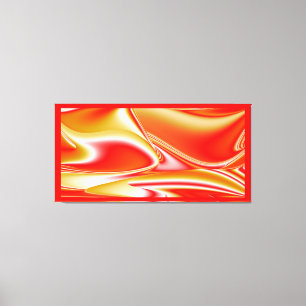 Lienzo Resumen de amor y oro en 3D Rainbowart