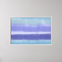 Lienzo Resumen de azul morado de alma