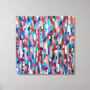 Lienzo Resumen de baile de hielo