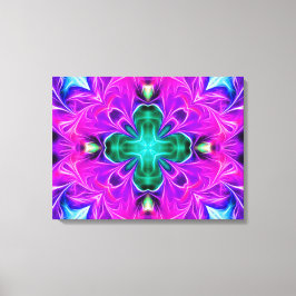 Lienzo Resumen de color púrpura