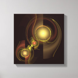 Lienzo Resumen de conexión íntima en blanco y negro