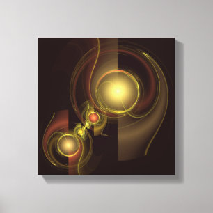 Lienzo Resumen de conexión íntima en blanco y negro