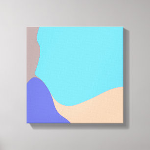 Lienzo Resumen de formas orgánicas