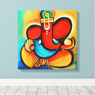 Lienzo Resumen de Ganesha