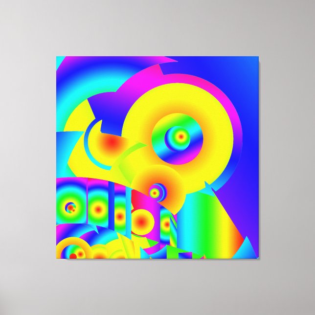 Lienzo Resumen de girasoles (Anverso)