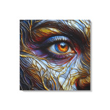 Resumen de la cara de la mujer cerrada