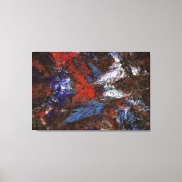 Lienzo Resumen de la oscuridad