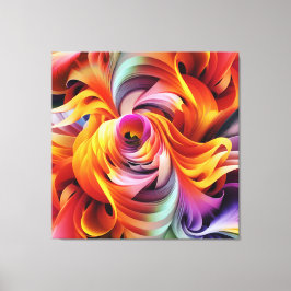 Lienzo Resumen de las formas de rotación