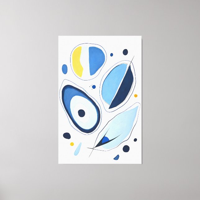 Lienzo Resumen de Odisea Orbélica Celeste (Anverso)