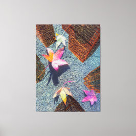 Lienzo Resumen de otoño en la ciudad