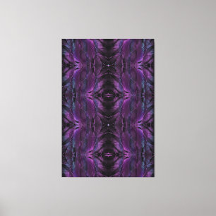 Lienzo Resumen de textura violeta morada azul de plumas n