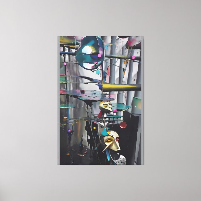 Lienzo Resumen de tu futuro - Ken Gage Art (Anverso)