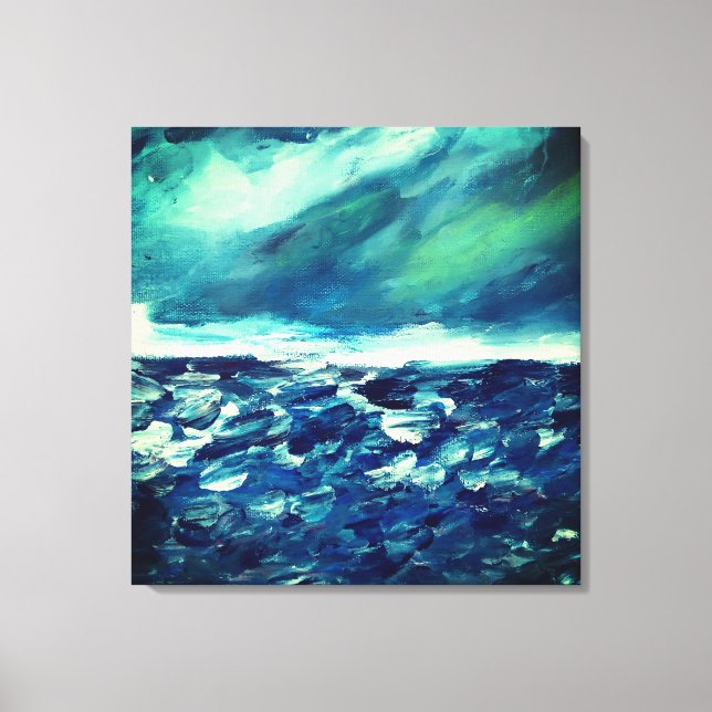 Lienzo Resumen del Día del Invierno (Anverso)